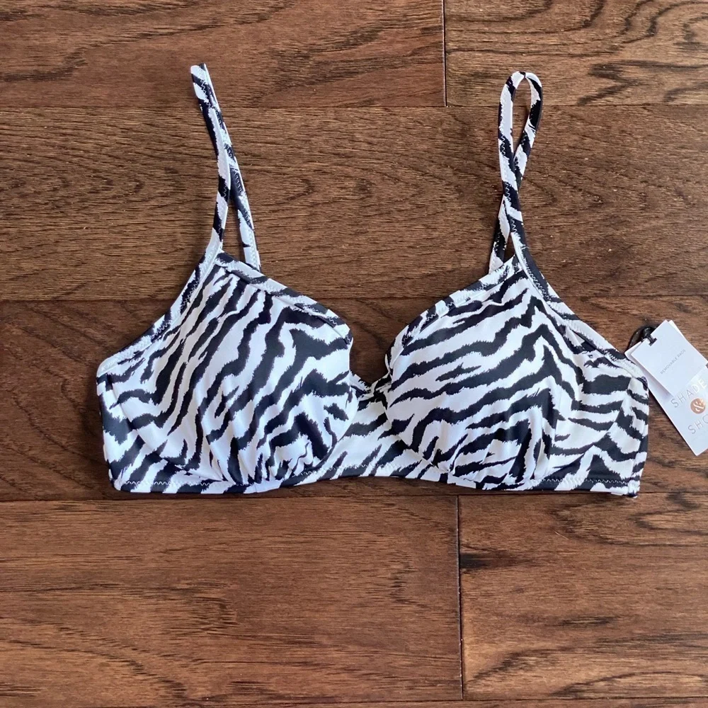 NWT Zebra Print Women's Bralette
